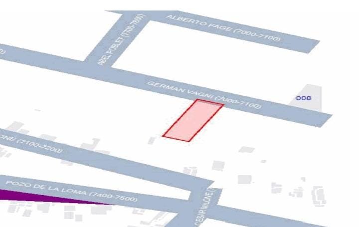 2 TERRENOS 690 MTS CADA UNO, ARGUELLO SOBRE AVENIDA GERMAN VAGNI